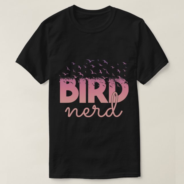 Bird Watcher Twitching Birdwatch T Shirt (Design framsida)