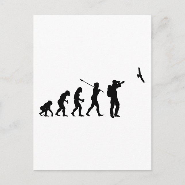 Bird Watcher Vykort (Framsida)