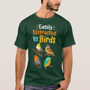 Bird Watching Bird Älskare Gift T Shirt