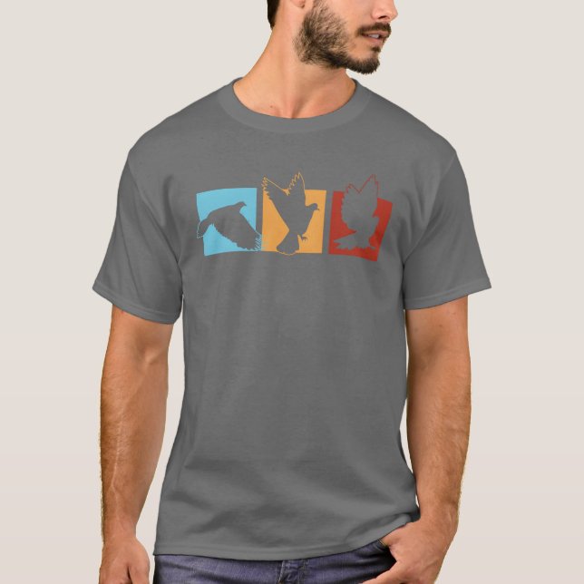Bird Watching Birder Ornitholog Bird Älskare fami T Shirt (Framsida)