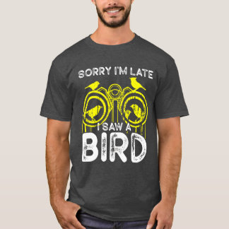 Bird Watching Cute Bird Älskare retro vintage T Shirt