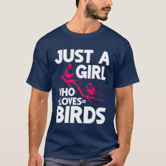 Bird Watching Cute Bird Älskare vintage-gåva T Shirt
