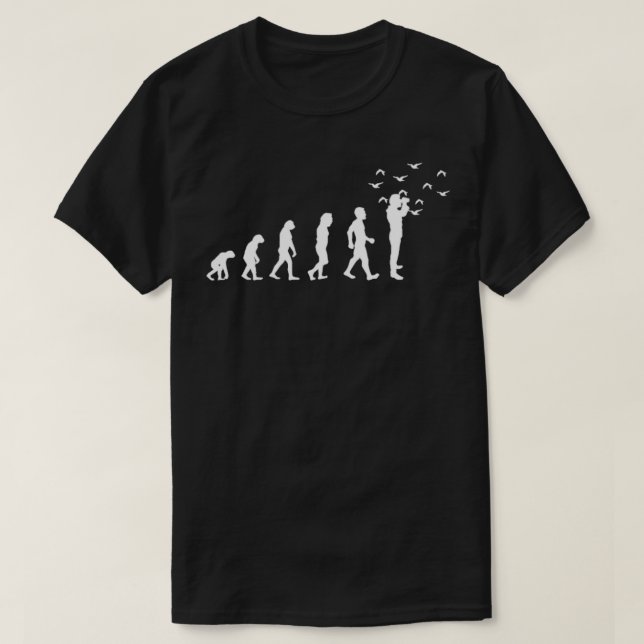 Bird Watching Fågelskådare Bird Watcher Ornitholog T Shirt (Design framsida)