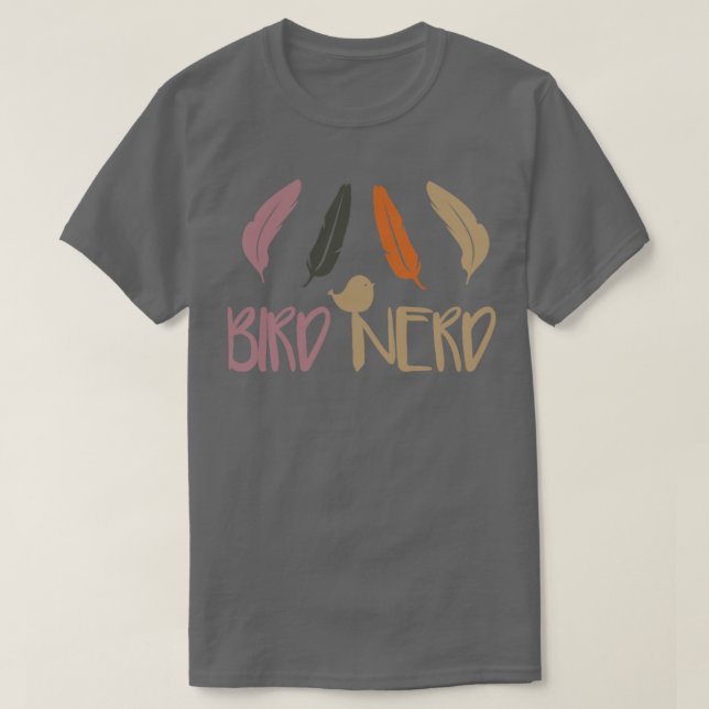 Bird Watching Fågelskådning Bird Watcher Nerd Gift T Shirt (Design framsida)
