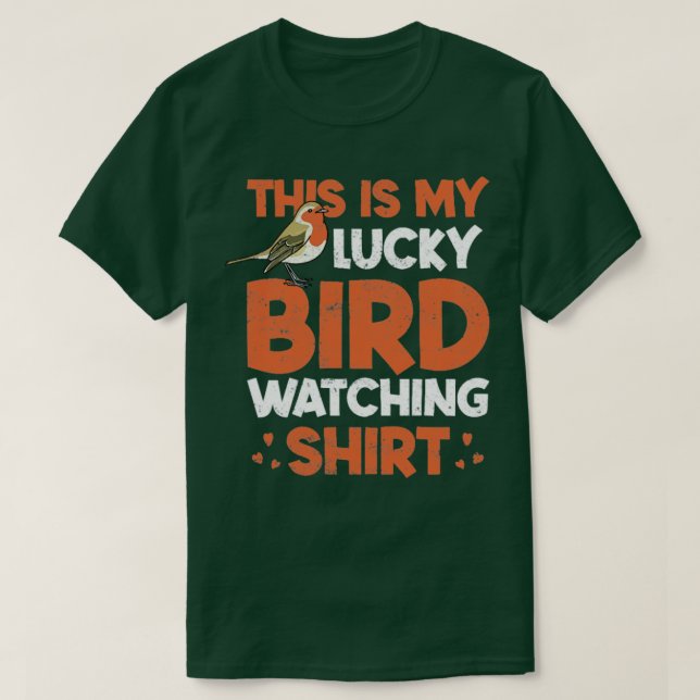 Bird Watching Gift T Shirt (Design framsida)