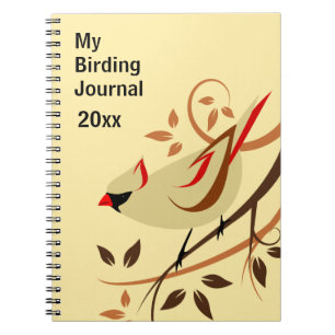 Bird Watching Journal Anteckningsbok