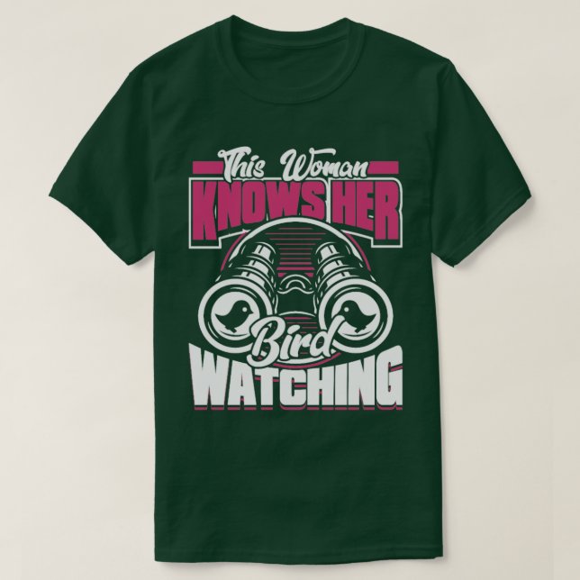 Bird Watching Ornitholog Bird Watcher Birder 1 T Shirt (Design framsida)