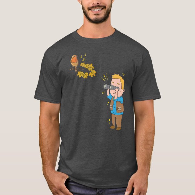 Bird Watching Ornithologistwitcher Gift presentfri T Shirt (Framsida)