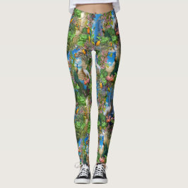 Bird Watching Paradise Leggings
