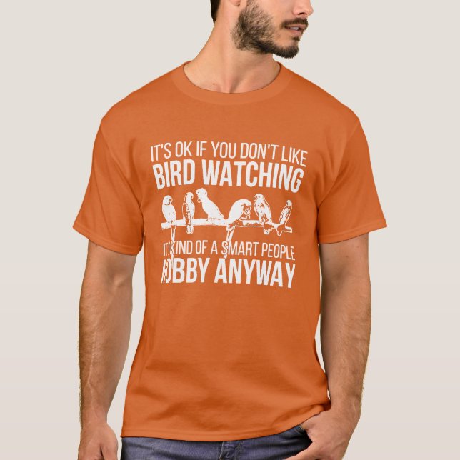 Bird Watching Pet Bird vintage T Shirt (Framsida)