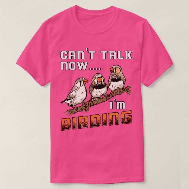 Bird Watching Retro Im Birding Bird Watcher T Shirt (Design framsida)