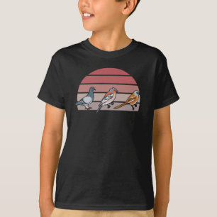 Bird Watching Retro T Shirt