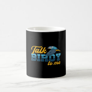 Bird Watching Retro Talk Birdy to me Bird Watcher Kaffemugg