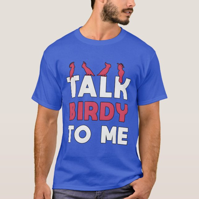Bird Watching Retroalk Birdyo Me Bird Watcher T Shirt (Framsida)