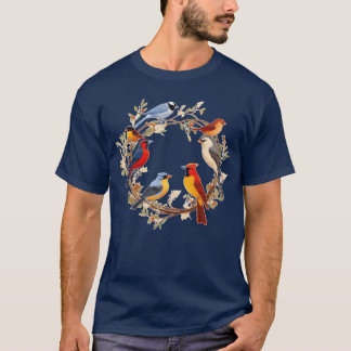 Bird Watchingennessee Flower WAN Bird f T Shirt