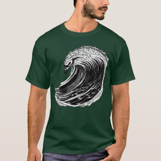 Bird Wave-vän T Shirt