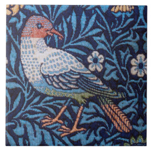 Bird, William Morris Kakelplatta