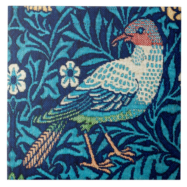 Bird, William Morris Kakelplatta (Framsidan)