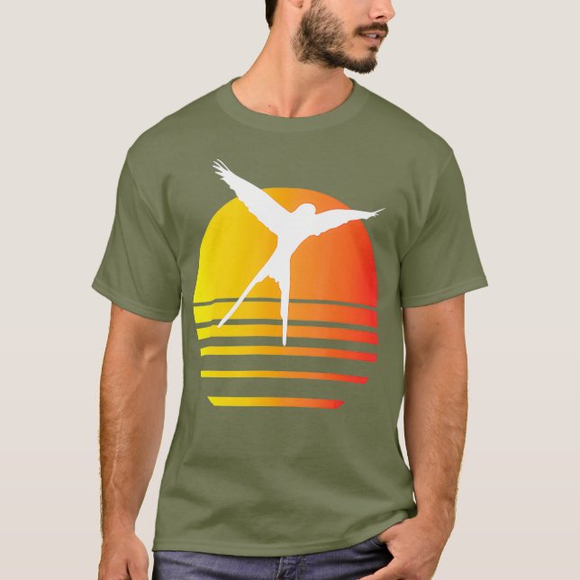 Bird Wingspan   Board Game  Tabletop Gaming T Shirt (Framsida)