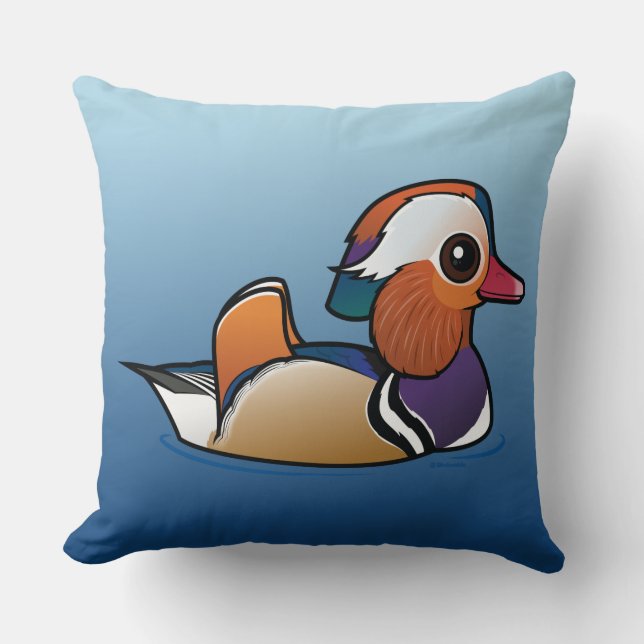 Birdable Mandarin Anka Kudde (Framsida)