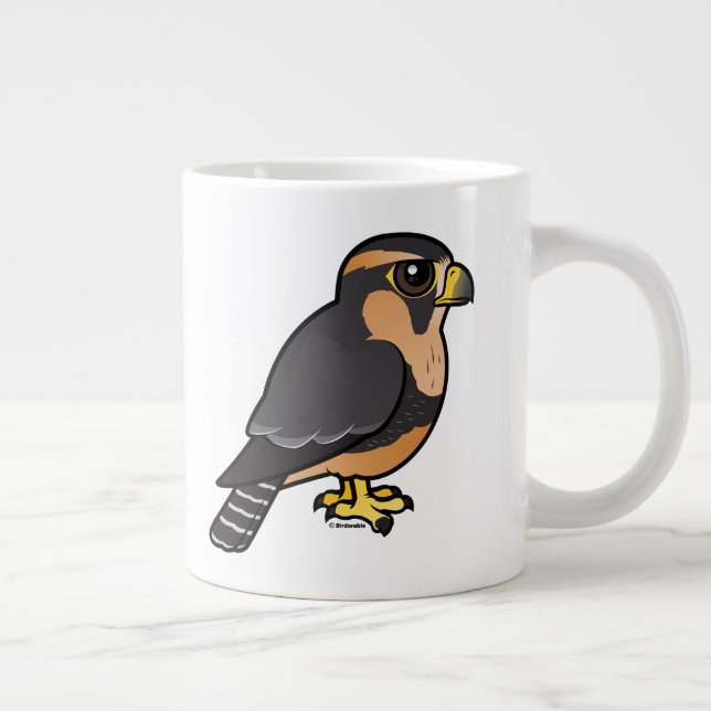 Birdable Peruvian Aplomado Falcon Jumbo Mugg (Höger)