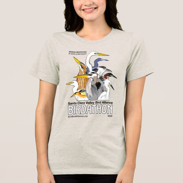 Birdathon 2026 T-shirt Women (Framsida)