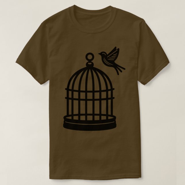 Birdcage T Shirt (Design framsida)