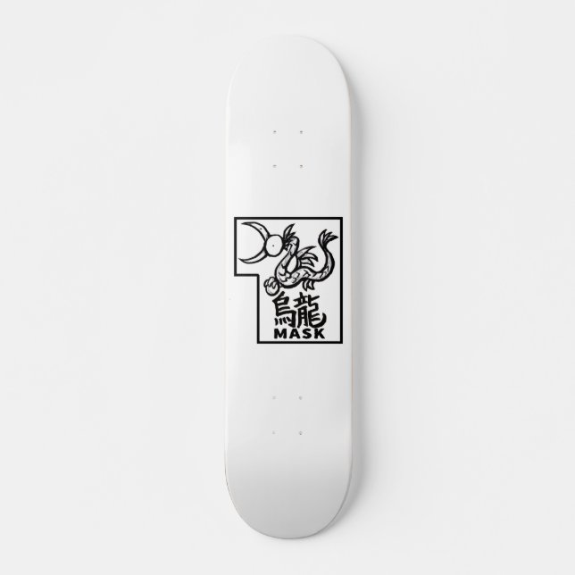 BIRDDRAGON MINI SKATEBOARD BRÄDA 18,5 CM (Framsida)