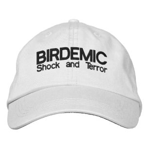 BIRDEMIC - Shock and Terror Hat Broderad Keps