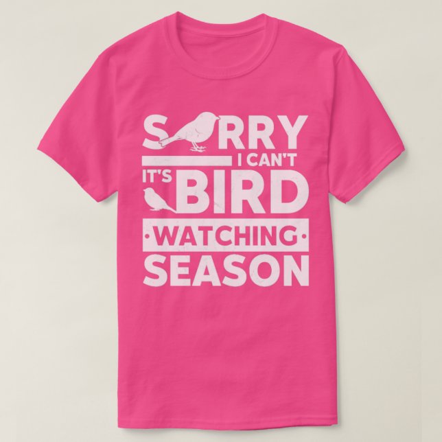 Birder Bird Watching Season Bird Watcher T Shirt (Design framsida)