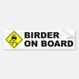 Birder ombord bildekal