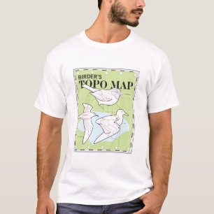 Birders Topo-karta T-shirt