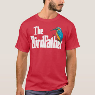 Birdfather Bird Watching Funny Meme-gåva T Shirt