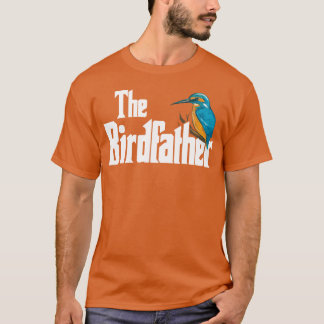 Birdfather Bird Watching Funny Meme-pojken T Shirt