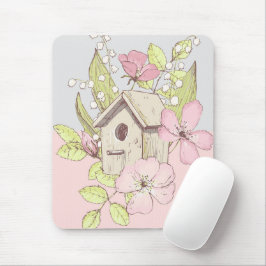 Birdhouse Blommigt Colorblock Musmatta