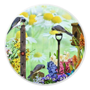 Birdhouse-Blomsterträdgård Knopp