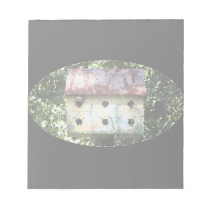 Birdhouse Edited Anteckningsblock