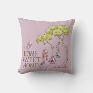 Birdhouse Home Dekorativ kudde