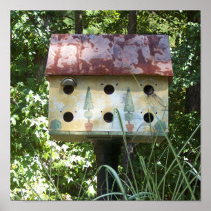 Birdhouse Poster