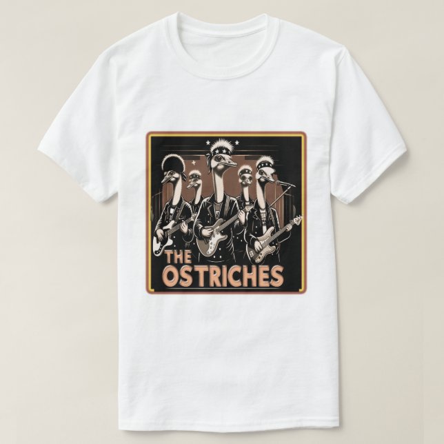 Birdhouse Rock Tee - Ostrich Band  (Design framsida)