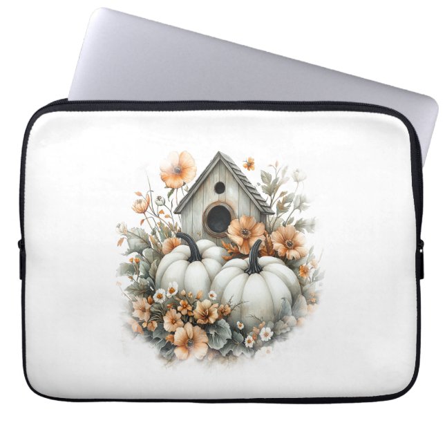 Birdhouse Shirt Land Pumpkin Laptop Fodral (Framsidan)