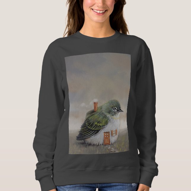 Birdhouse Sweatshirt T Shirt (Framsida)