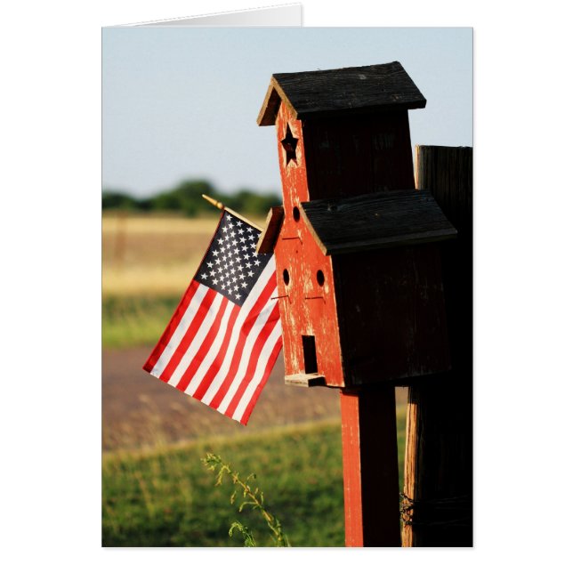 Birdhousehärlighet Hälsningskort (Framsidan)