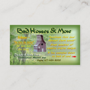 Birdhouses i sydliga Missouri {den designade Visitkort