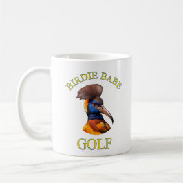 Birdie Babe Golfer Kaffemugg