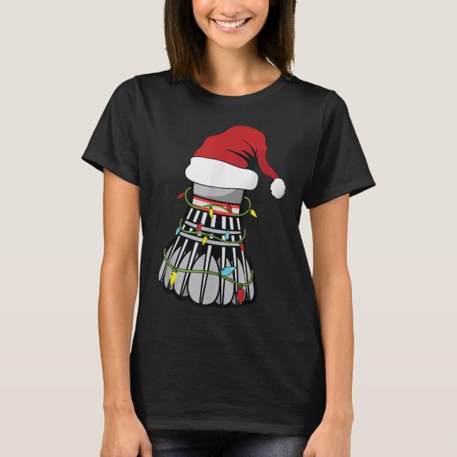Birdie Badminton Shuttle S T Shirt (Framsida)