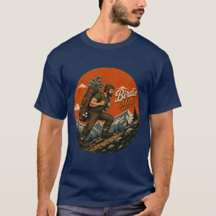 Birdie Mode Vintage Golfäventyr T Shirt