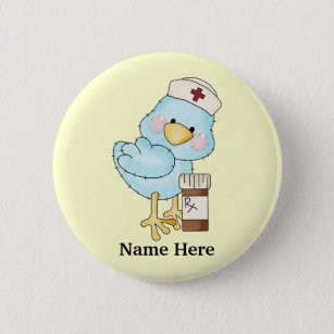 Birdie Nurse Button Knapp