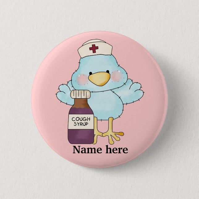 Birdie Nurse-knapp Knapp (Framsida)