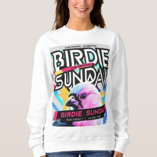 Birdie Söndag Electropop Sweatshirt T Shirt